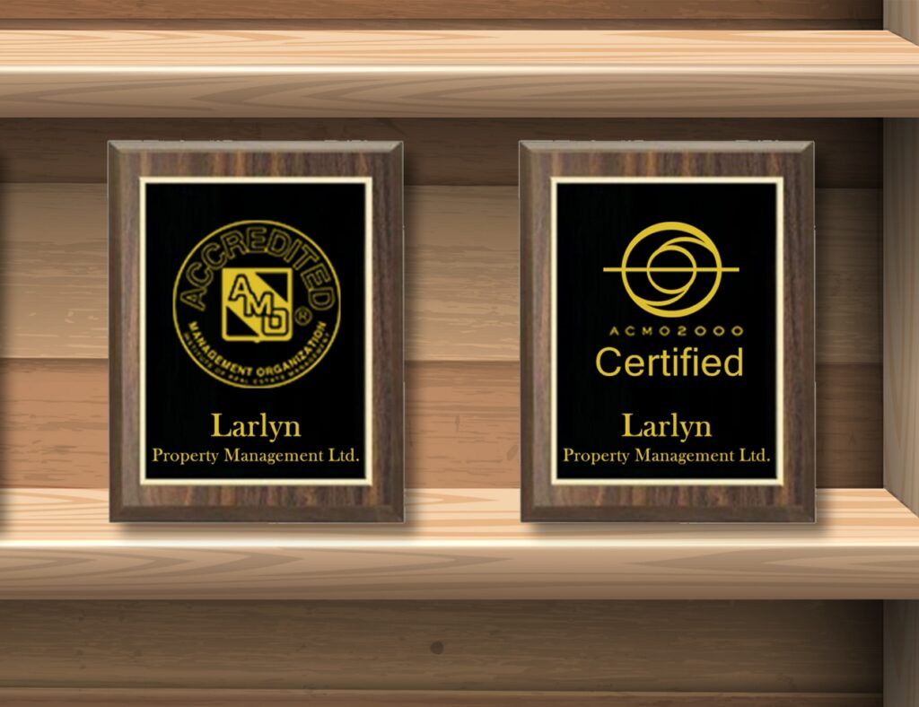 Accredited Management Organization Designation Awards - Larlyn Property Management