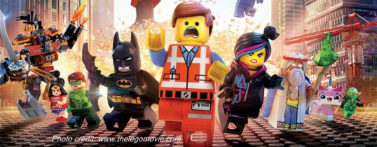 Lego movie banner.