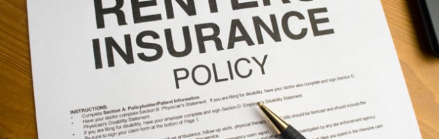 An example of a renter's insurance policy.