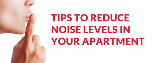 Larlyn Property Management tips on how to absorb and reduce apartment noise levels