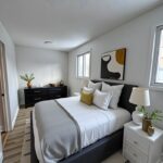 one of 3 bedrooms in townhome for rent it Brandford, ON