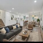 open concept main floor of home for rent in Strathroy, ON