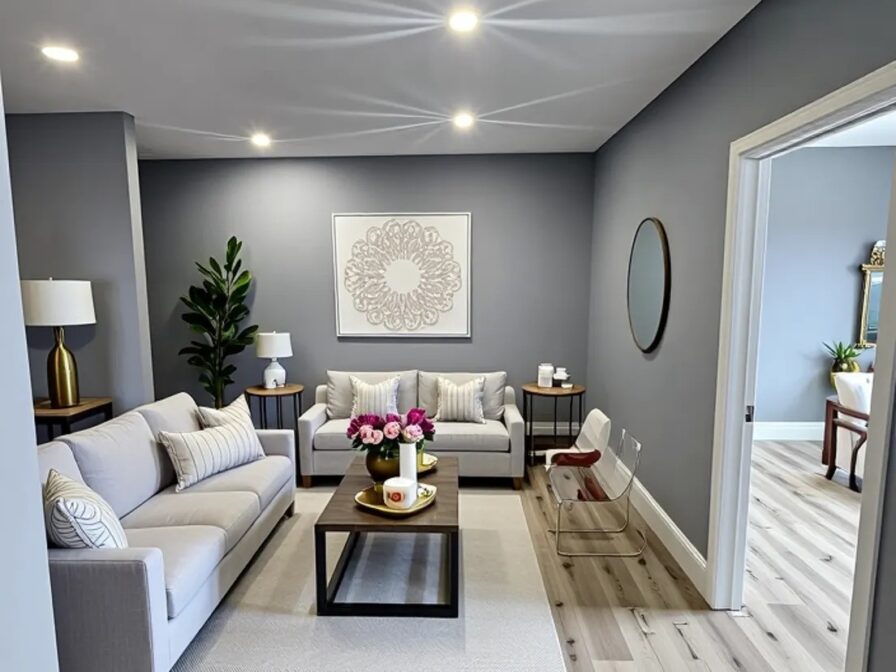 2 bedroom apartments for rent in Windsor - living room